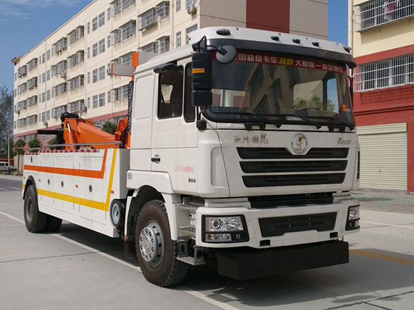 陜汽德龍單橋托吊聯體一拖一清障車