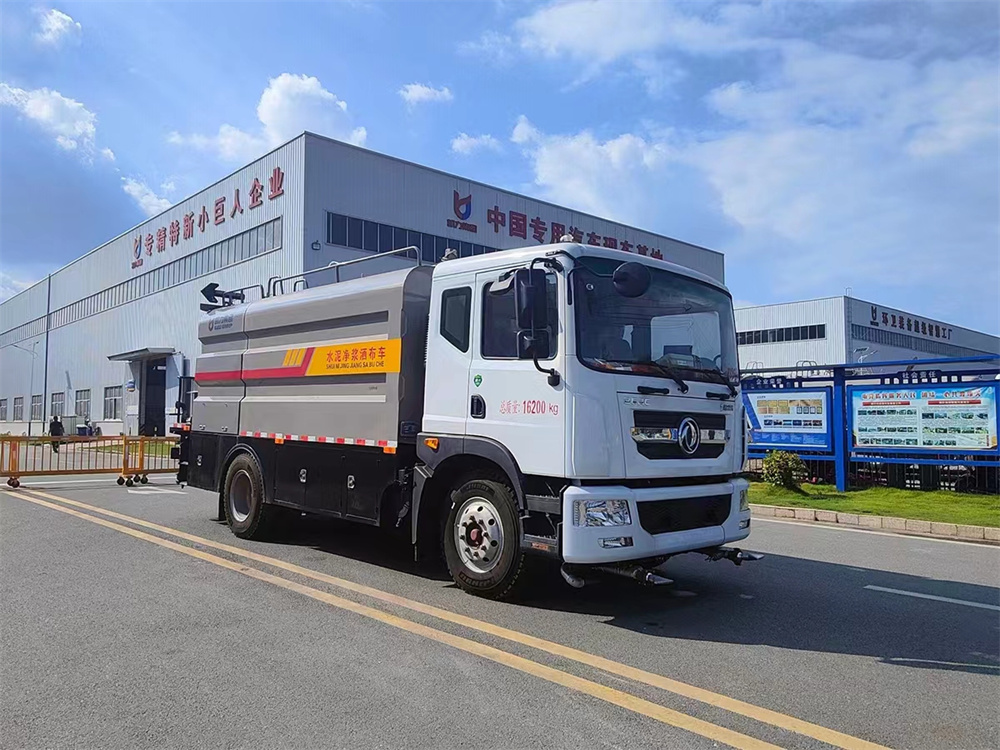 D9水泥凈漿灑布車-東風多利卡D9水泥凈漿灑布車